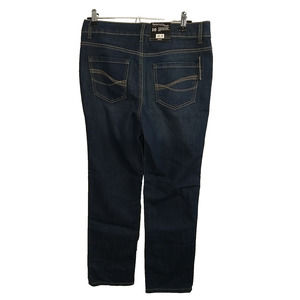 Relatively Woman 10P Jeans Dark Water Grunge Straight Stretch Slightly Below...